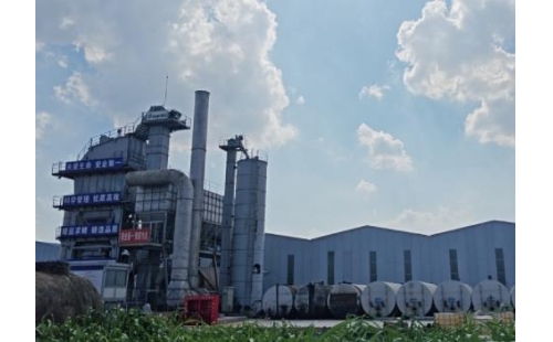 2024年8月9日安徽亳州瀝青拌合站導熱油鍋爐系統清洗工程結束