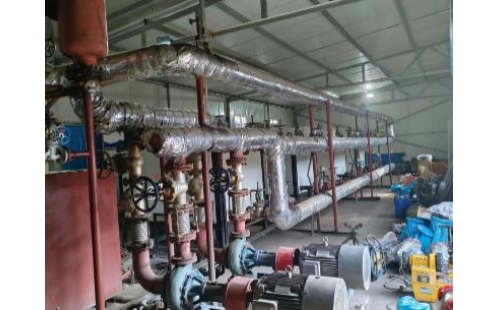 2024年10月14日山西臨汾4臺導熱油鍋爐系統(tǒng)整體清洗