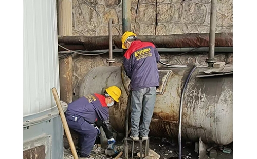 2025年1月15日湖南懷化碳素廠導(dǎo)熱油鍋爐系統(tǒng)清洗結(jié)束