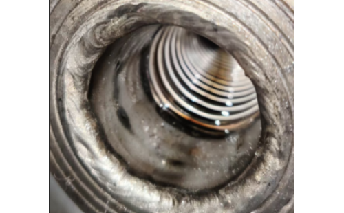 2026年1月5日浙江湖州導熱油模溫機系統清洗工程結束