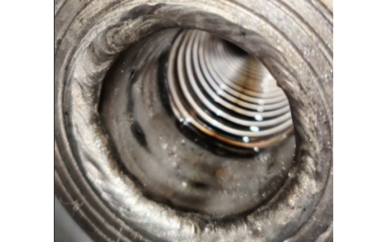 2026年1月5日浙江湖州導熱油模溫機系統清洗工程結束